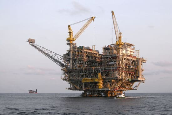 Oil Wells Africa; offshore oil rig; Angola