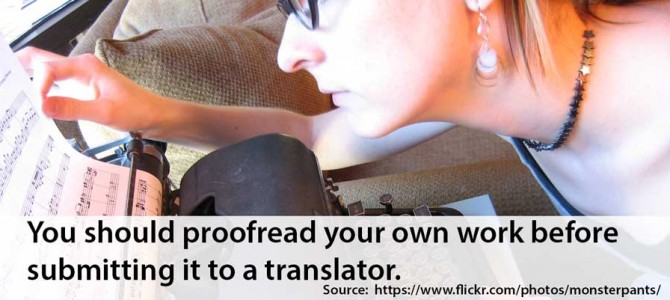 How to Proofread for Accurate Translations