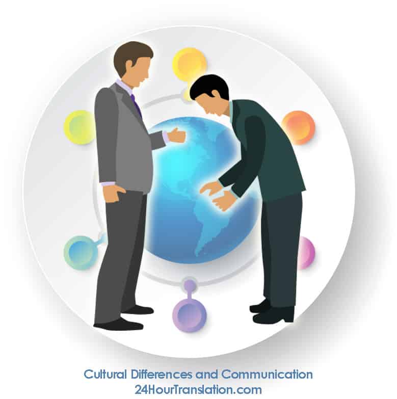 Shaking hands, bowing, cross cultural differences