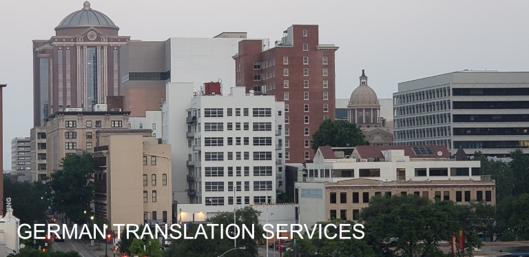 Need to translate German to English or English to German in the greater Houston area? Our translations company provides German Translation Services of legal, medical, financial, and technical documents.  24 Hour Translation Services is locally owned and only a few miles from downtown Houston. Our address is 2020 Montrose Blvd. #202 in Houston.