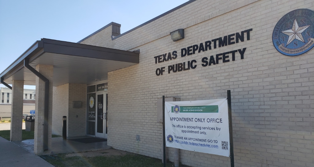 Texas Department of Public Safety in Houston, Tx.