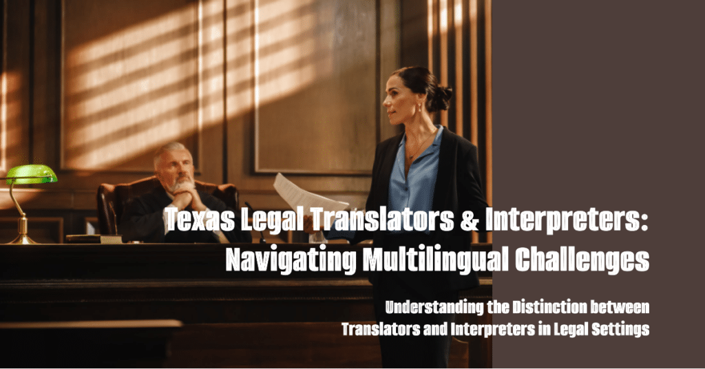 Learn about the essential roles, skills, training, and certification of translators and interpreters in Texas legal settings and discover how 24 Hour Translation Services can be your trusted language partner.